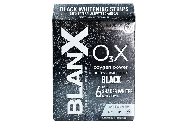 BLANX O3X Black Paski Wybielające